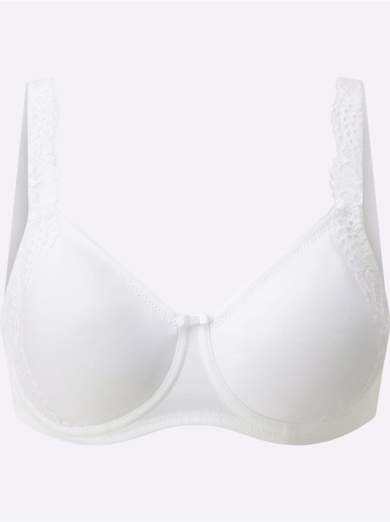 Soutien-gorge Minimiseur Avec Armatures - Witt Blanc - Kiabi