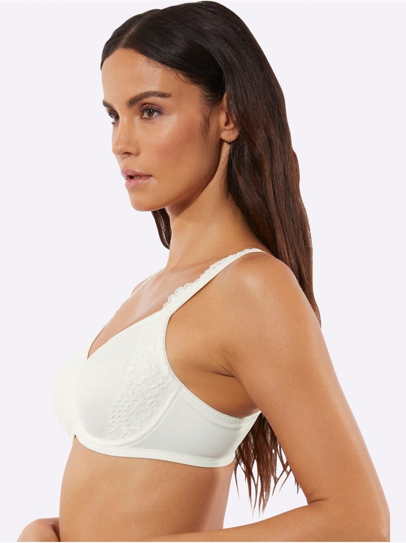 Soutien-gorge Minimiseur Avec Armatures - Witt Ivoire - Kiabi