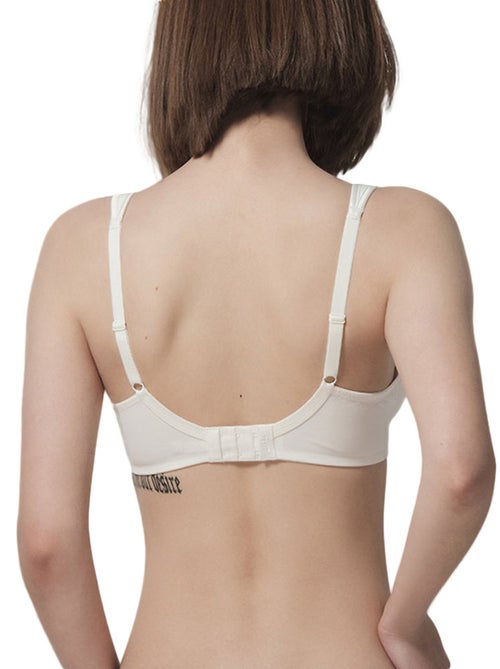 Soutien-gorge minimiseur balconnet Secret Sense ivoire - Kiabi