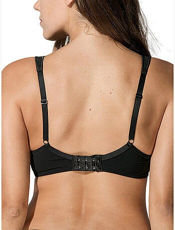 Soutien-gorge minimiseur balconnet Secret Sense noir