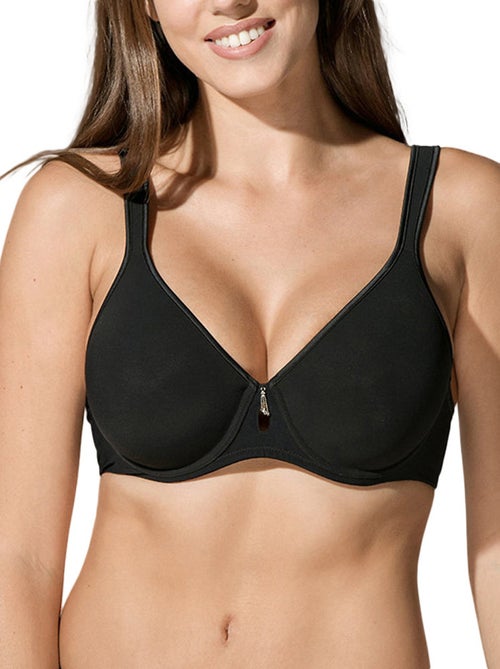 Soutien-gorge minimiseur balconnet Secret Sense noir - Kiabi