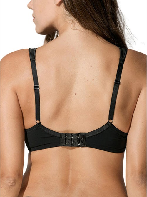 Soutien-gorge minimiseur balconnet Secret Sense noir - Kiabi