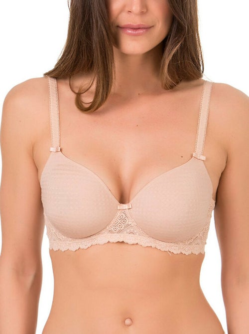 Soutien-gorge minimiseur Frida peau - Kiabi