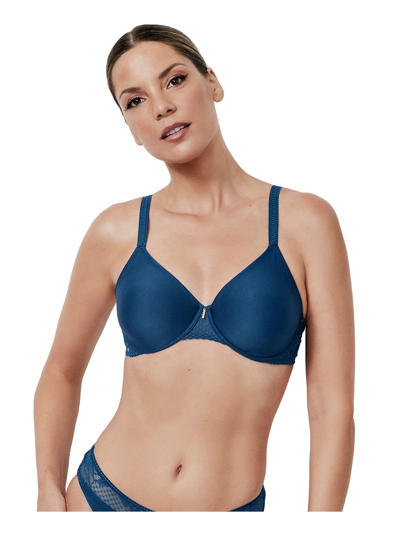 Soutien-gorge minimiseur MALITZIA Bleu - Kiabi