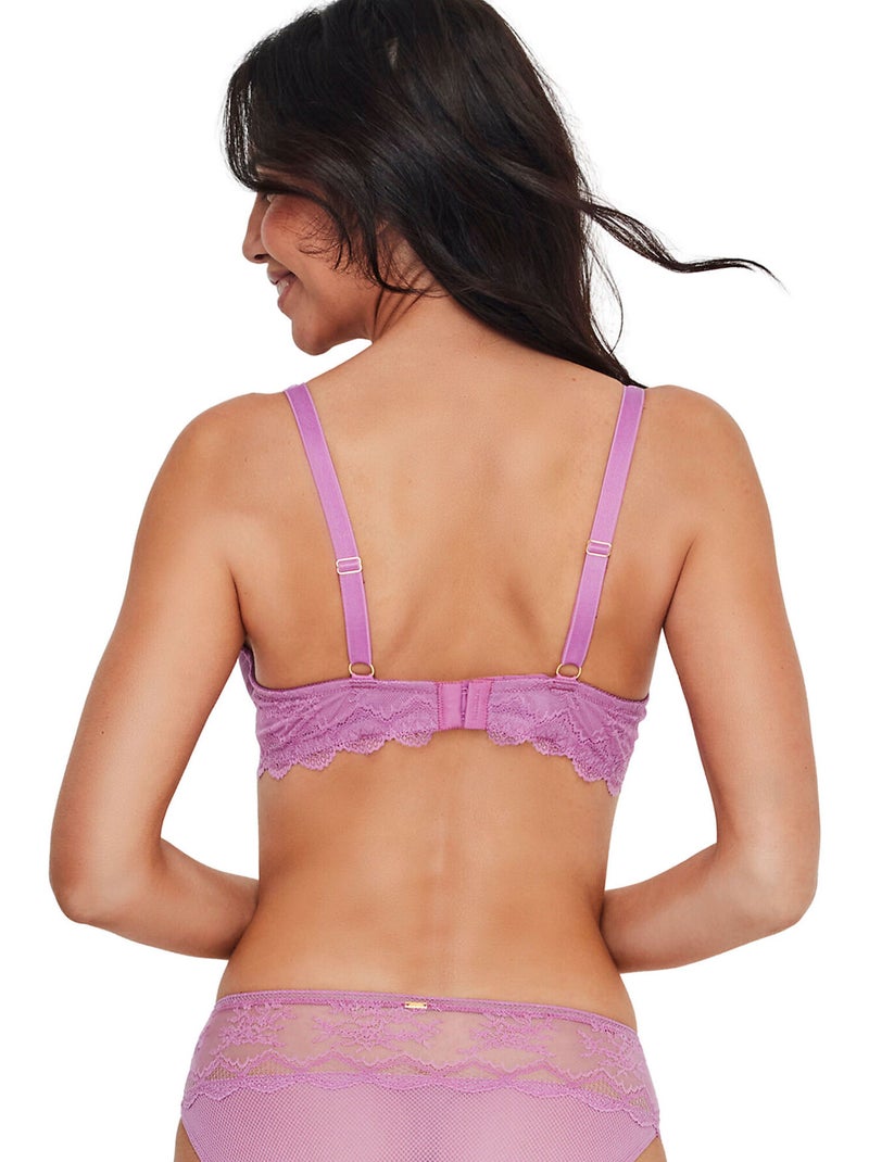 Soutien-gorge minimiseur MANUELA Violet - Kiabi