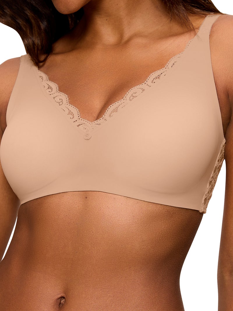 Soutien-gorge minimiseur N01 AMOURETTE Beige - Kiabi