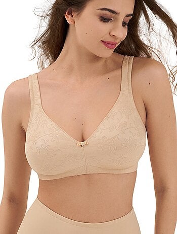 Soutien-gorge triangle préformé sans armatures Gabrielle - Beige - Kiabi -  49.95€