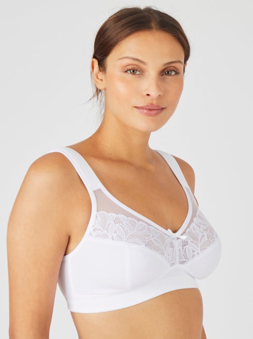 Soutien-gorge minimiseur, sans armatures - Damart - Kiabi