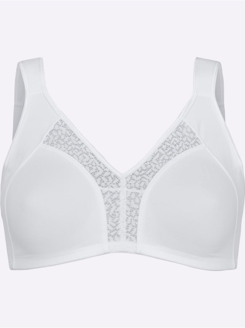 Soutien-gorge Minimiseur Sans Armatures - Witt Blanc - Kiabi