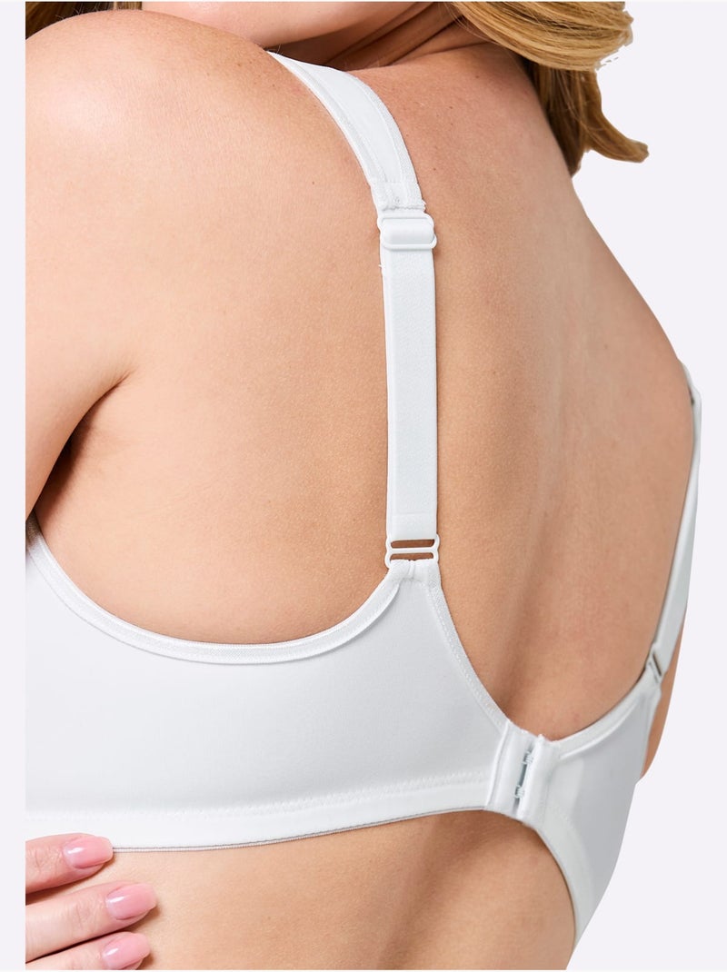 Soutien-gorge Minimiseur Sans Armatures - Witt Blanc - Kiabi