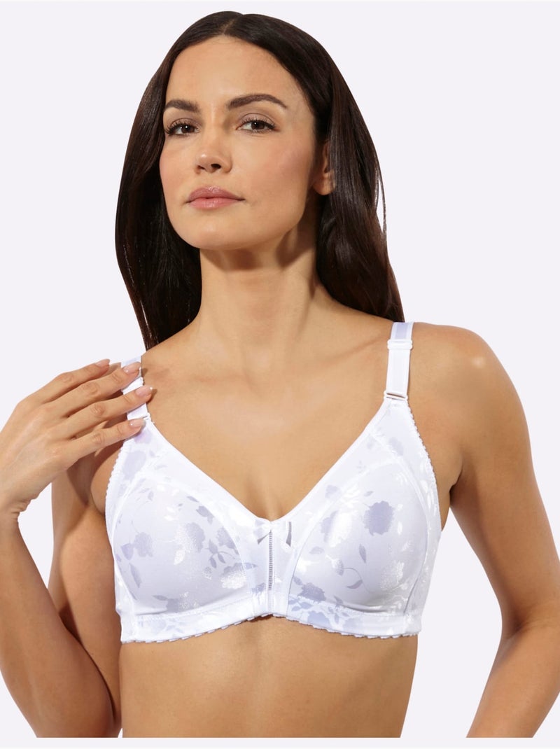 Soutien-gorge Minimiseur Sans Armatures - Witt Blanc - Kiabi