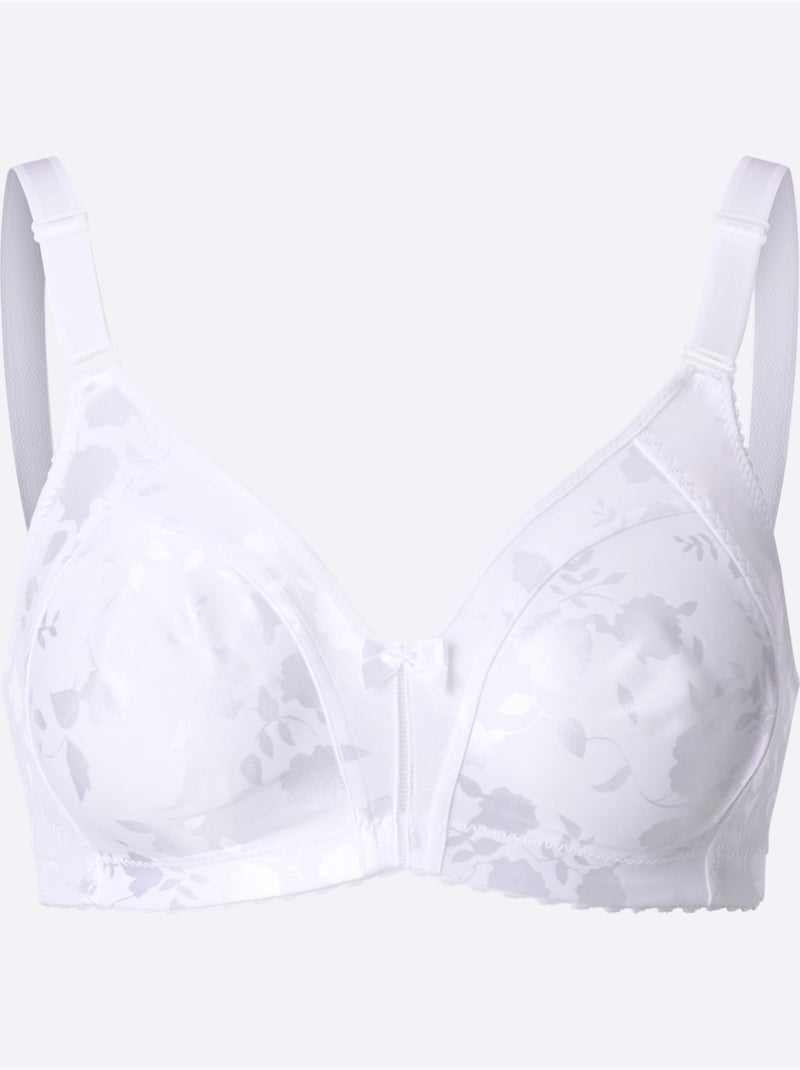 Soutien-gorge Minimiseur Sans Armatures - Witt Blanc - Kiabi