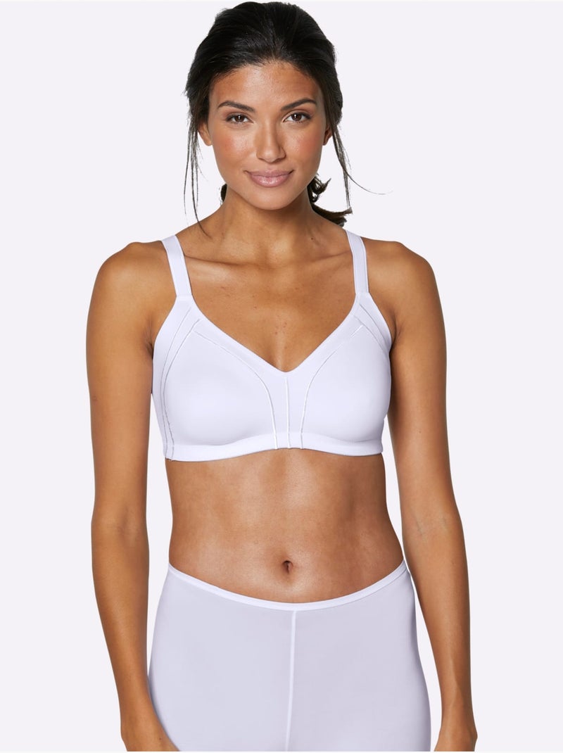 Soutien-gorge Minimiseur Sans Armatures - Witt Blanc - Kiabi