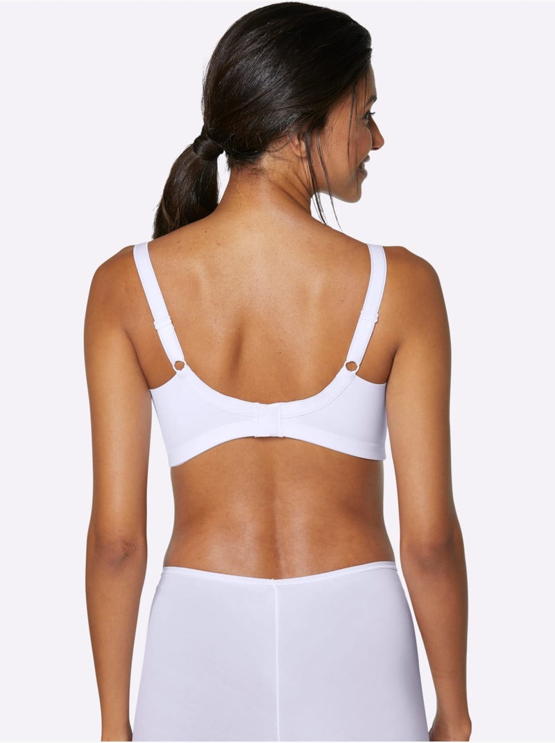 Soutien-gorge Minimiseur Sans Armatures - Witt Blanc - Kiabi