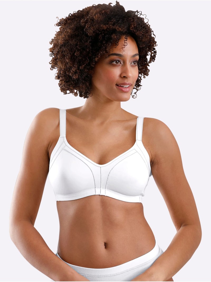 Soutien-gorge Minimiseur Sans Armatures - Witt Blanc - Kiabi