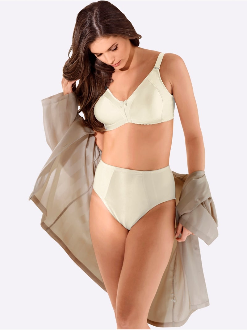 Soutien-gorge Minimiseur Sans Armatures - Witt Ivoire - Kiabi