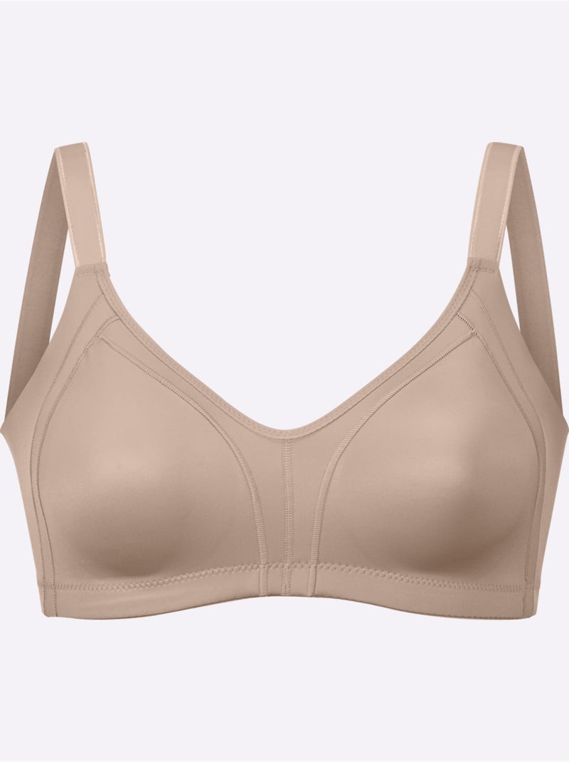 Soutien-gorge Minimiseur Sans Armatures - Witt Marron clair - Kiabi