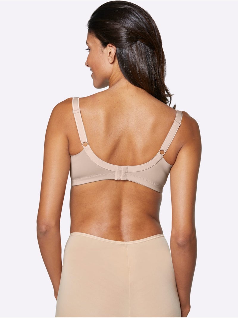 Soutien-gorge Minimiseur Sans Armatures - Witt Marron - Kiabi