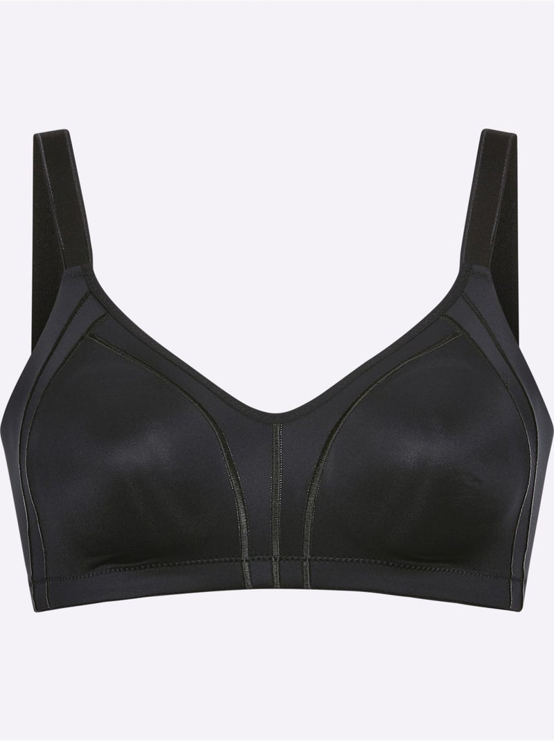 Soutien-gorge Minimiseur Sans Armatures - Witt Noir - Kiabi