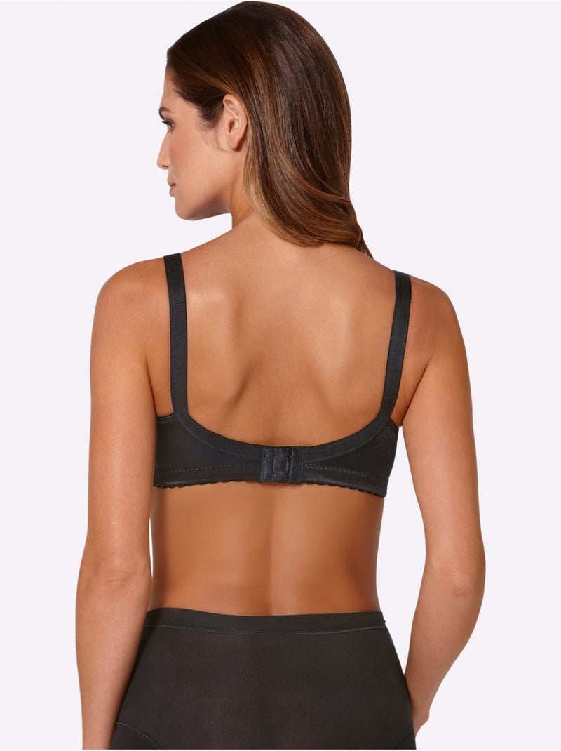 Soutien-gorge Minimiseur Sans Armatures - Witt Noir - Kiabi