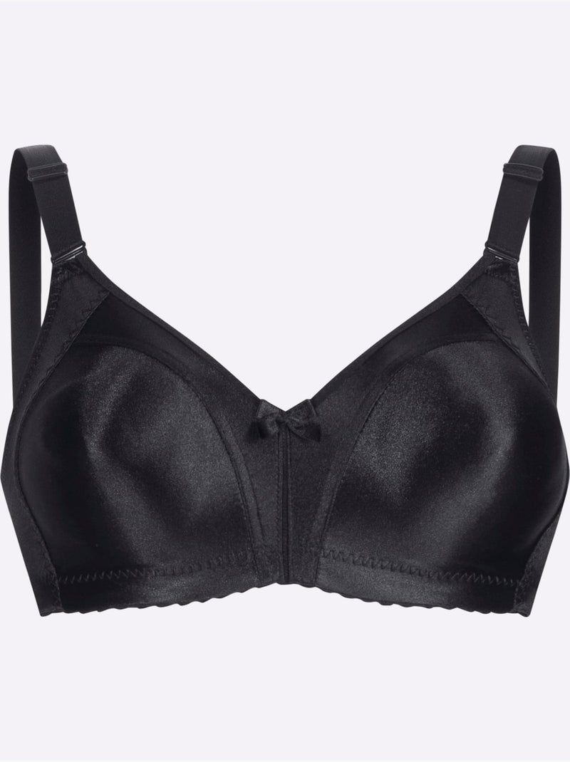 Soutien-gorge Minimiseur Sans Armatures - Witt Noir - Kiabi