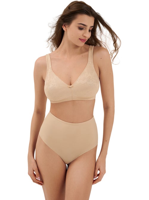 Soutien-gorge minimiseur sans armatures Jane F à H - Kiabi