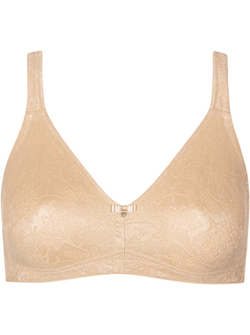 Soutien-gorge minimiseur sans armatures Jane F à H Beige - Kiabi