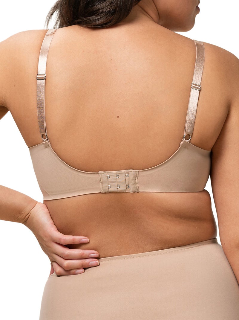 Soutien-gorge minimiseur sans armatures TRUE SHAPE SENSATION Beige - Kiabi