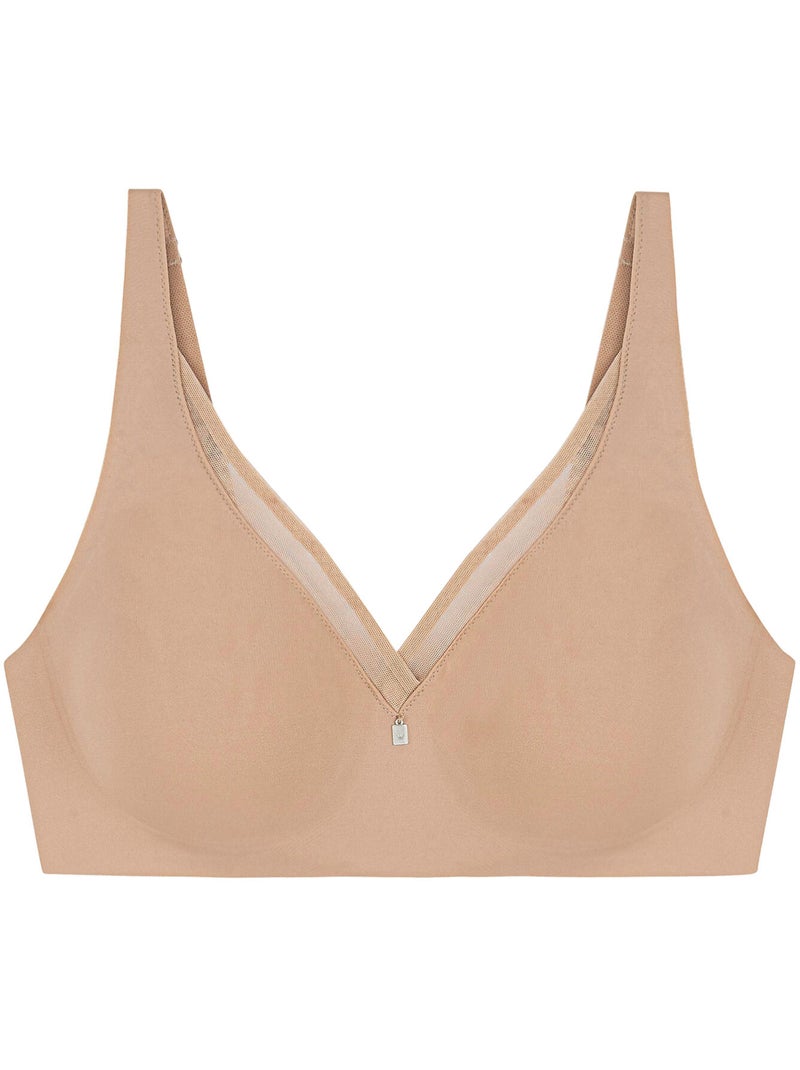 Soutien-gorge minimiseur sans armatures TRUE SHAPE SENSATION Beige - Kiabi