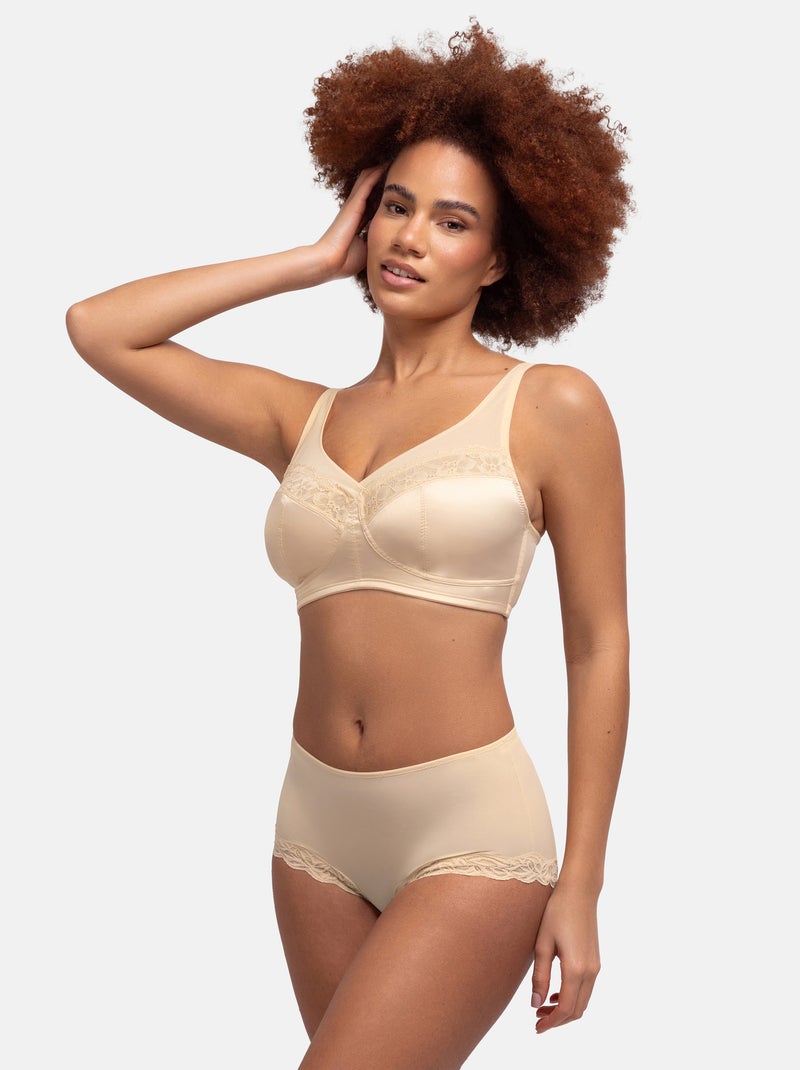 Soutien-gorge minimiseur teagan Dorina Beige - Kiabi