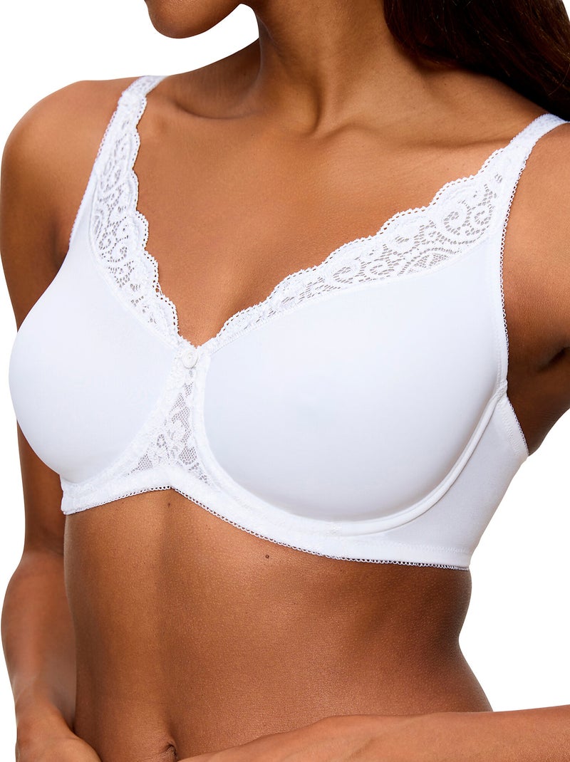 Soutien-gorge minimiseur W01 AMOURETTE Blanc - Kiabi