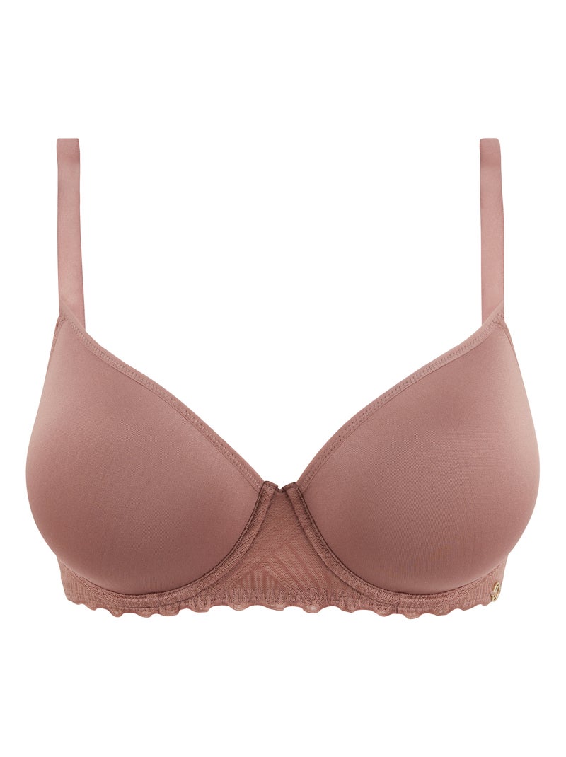 Soutien-gorge moulé daily softness sans complexe lingerie Marron noisette - Kiabi