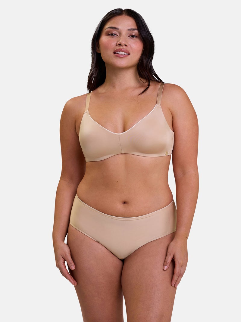 Soutien-gorge moulé Unseen Sans Complexe Beige - Kiabi
