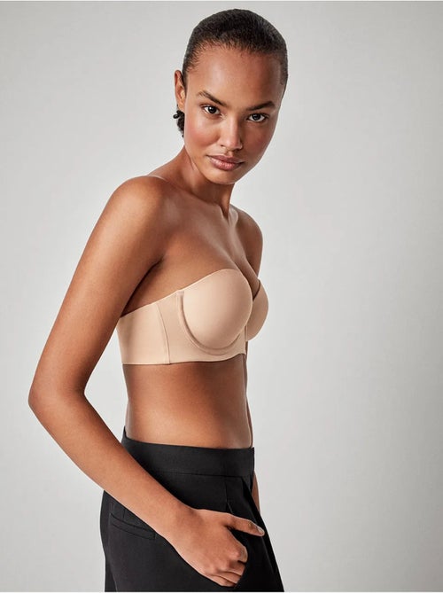 Soutien-gorge multiposition amovible bonnets c et d - Kiabi Soutien-gorge multiposition amovible bonnets c et d - Kiabi