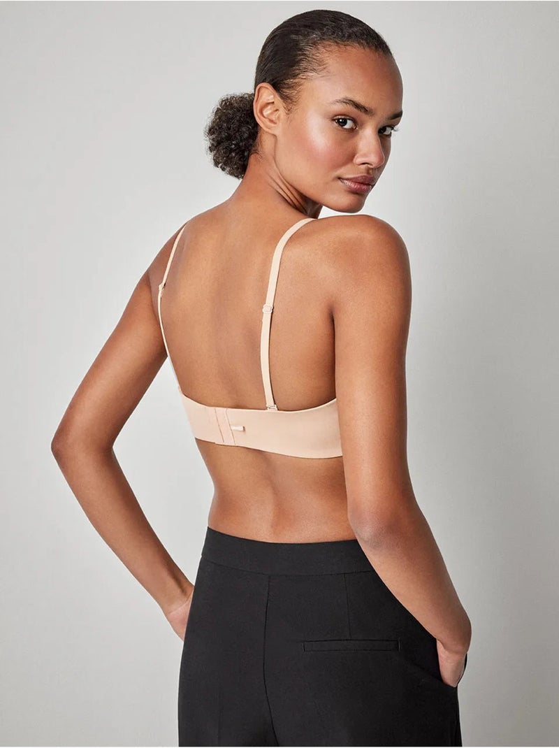 Soutien-gorge multiposition amovible bonnets c et d Rose - Kiabi