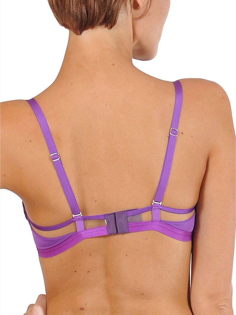 Soutien-gorge multipositions Divine Violet - Kiabi