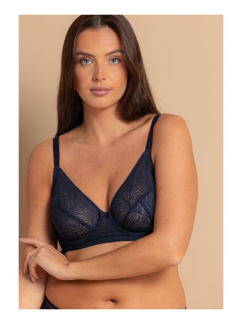 Soutien-gorge Niki Bleu - Kiabi