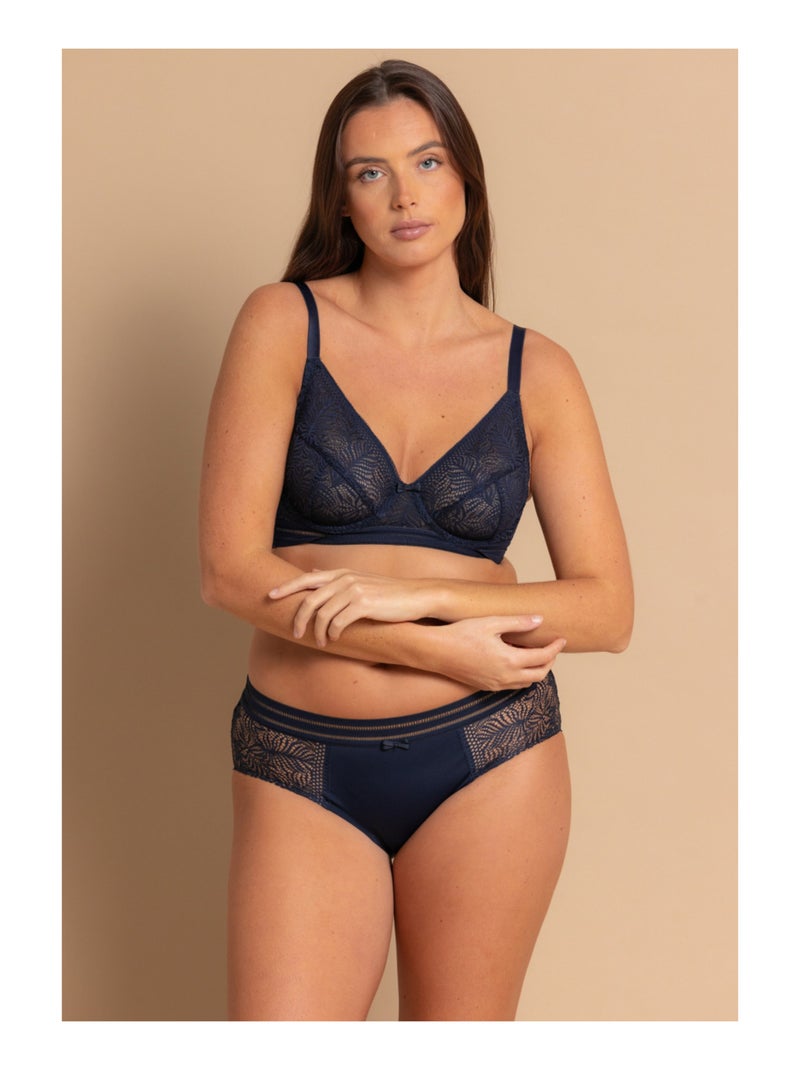 Soutien-gorge Niki Bleu - Kiabi