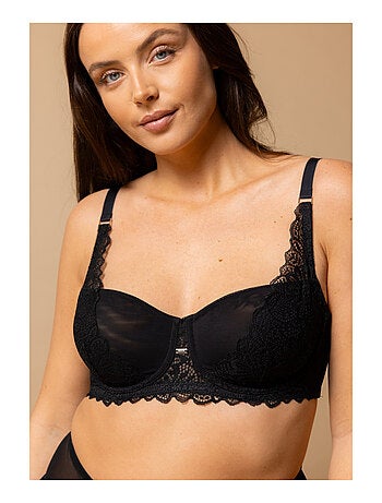 Soutien-gorge noir Althea