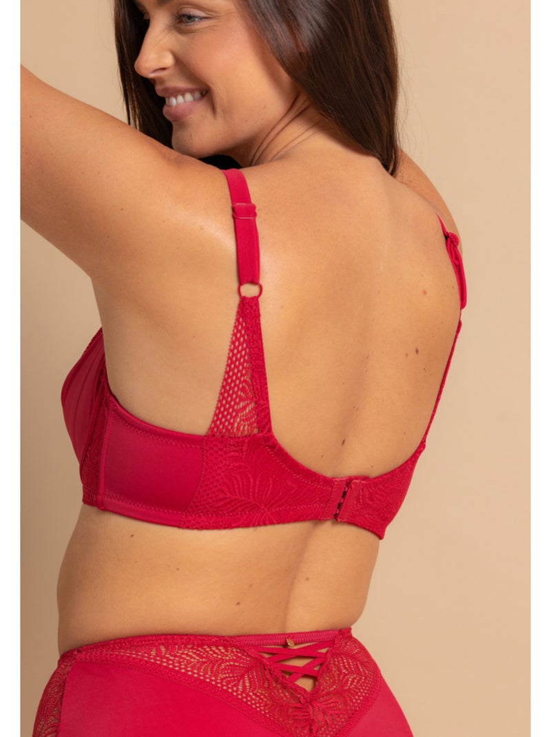Soutien-gorge Oline Rouge - Kiabi