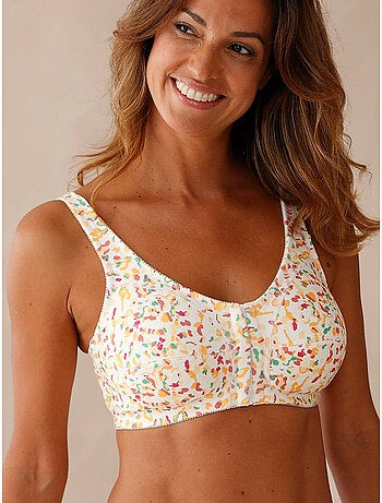 Soutien-gorge ouvert devant pur coton - DAXON