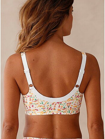 Soutien-gorge ouvert devant pur coton