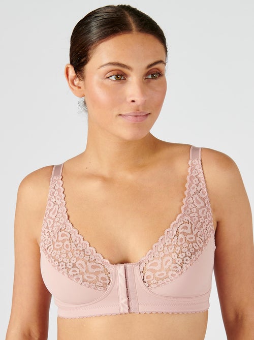 Soutien-gorge ouvert devant sans armatures - Damart - Kiabi