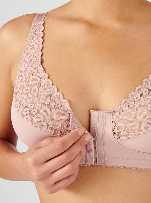 Soutien-gorge ouvert devant sans armatures - Damart - Kiabi