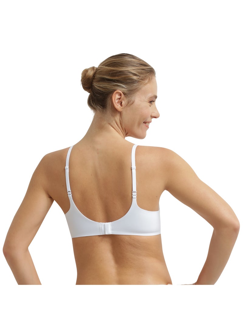 Soutien-gorge paddé avec armatures Invisibility For Curves Blanc - Kiabi