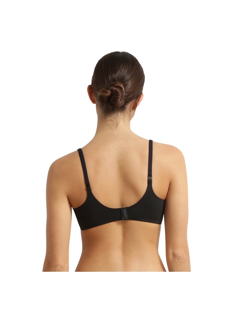 Soutien-gorge paddé avec armatures Invisibility For Curves Noir - Kiabi