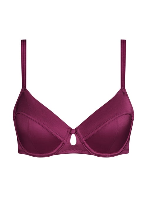 Soutien-gorge paddé avec armatures Silk Radiance - Kiabi