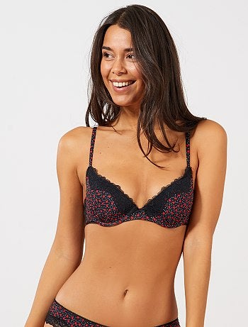Soutien-gorge paddé coeurs