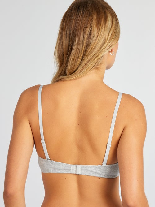 Soutien-gorge paddé coton - Kiabi