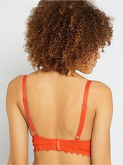 Soutien-gorge Balconnet Taille 110E - Orange, Neuf Avec étiquettes - Sans Marque